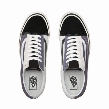 Damske Tenisky Vans Anaheim Factory Old Skool 36 DX Čierne/Siva/Biele VA37XZFET